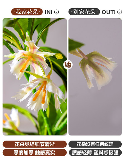 Simulated green plant, water stone ficus, large ornaments for landscaping, indoor bionic plants, fake flower trees, potted plants, living room floor decoration