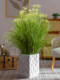 New Reed Grass Artificial Flower Indoor Landscape Decoration Plant Potted Plant Bionic Green Plant Dandelion Fake Tree Ornament
