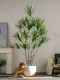 High-End Dragon Blood Tree Artificial Green Plant Indoor Philodendron Potted Plant Ornament Artificial Plant Fake Tree Living Room Landscaping Decoration