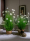 High-End Light Luxury Sunflower Artificial Butterfly Fake Flower Living Room Green Plant Small Potted Plant Bionic Plant Landscaping Decorative Ornament