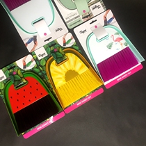 Spain vigar Broom broom Desktop soft hair bed sweep dustpan set Household cleaning sweep bed brush