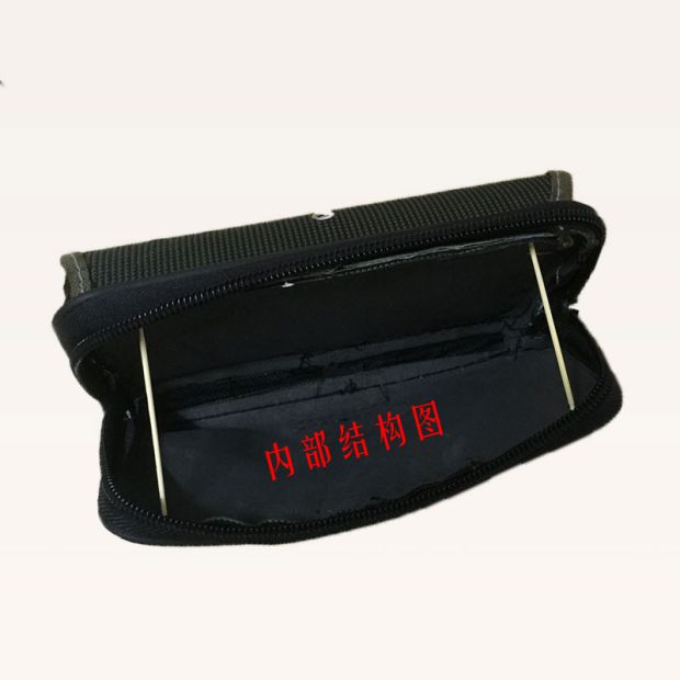 Đàn ông màn hình lớn 6 inch đeo đai điện thoại di động túi thời trang vải thường túi điện thoại di động túi đeo hông nam the thao