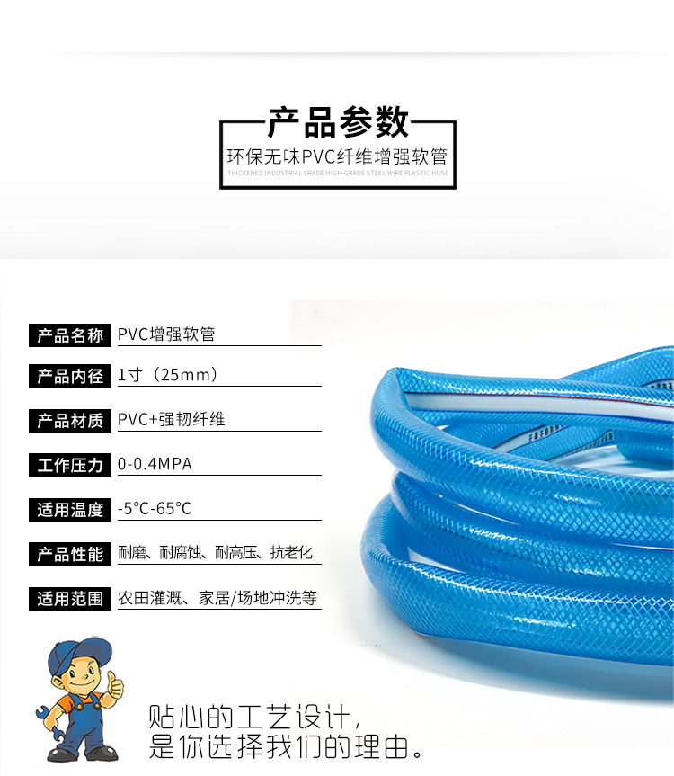 1寸25 MM厚手型防暴無味補強管厚手牛筋管四季蛇皮管ホース強化,タオバオ代行-チャイナトレーディング