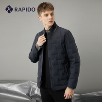 RAPIDO break road Winter Men warm suit collar light business down jacket jacket coat mall same model