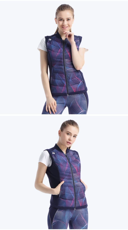 Rapido truy cập với cùng một mùa xuân mới ladies in thể thao giản dị xuống vest CP7738R01