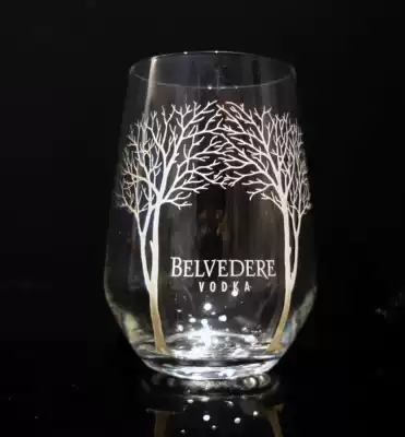 BELVEDERE VODKA SNOW TREE VODKA CUP Type A