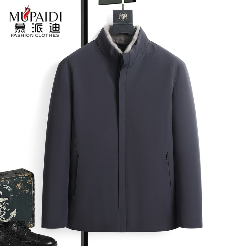 Old Money Style Lightweight Outdoor Softshell Jacket, Cold-Proof Clothing with Mink Fur Lining, Parka for Men with Stand Collar, Warm and Thickened Coat Old Money Style Lightweight Outdoor Softshell Jacket, Cold-Proof Clothing with Mink Fur Lining, Parka for Men with Stand Collar, Warm and Thickened Coat