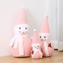Christmas Decorations Snowman Paparazzi Tabletop Pendulum Pieces Woolen Snowman Doll Christmas Tree Scene Placement Gifts