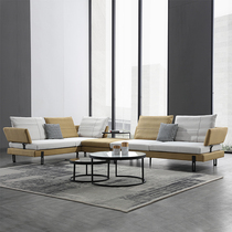 Italian Minimalist fabric sofa living room combination corner modern simple small and medium-sized apartment designer home sofa