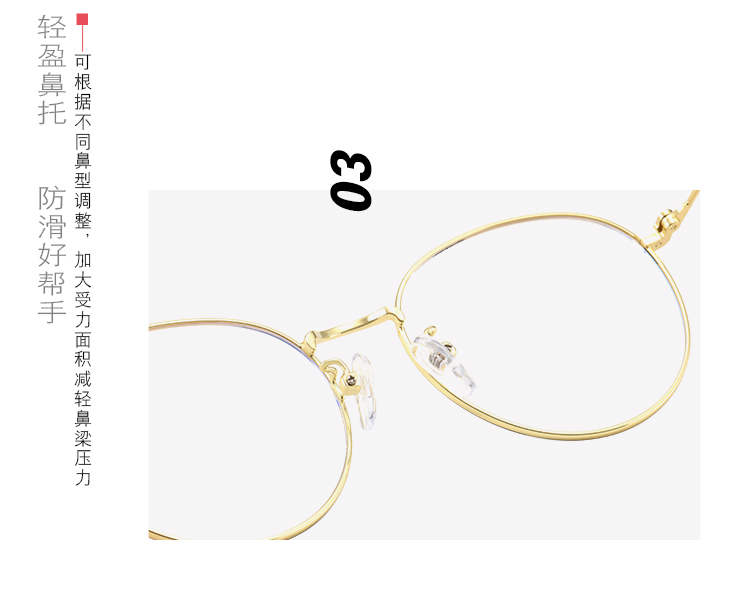 Retro chín mươi bằng gỗ gió siêu nhẹ kim loại gọng kính gọng tròn Phiên bản Hàn Quốc của nam và nữ người mẫu mặt có kính cận thị kính cận đẹp
