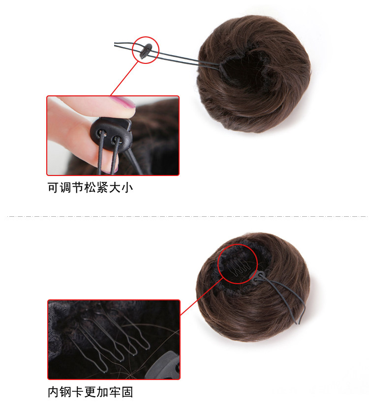 Extension cheveux - Chignon - Ref 236561 Image 14