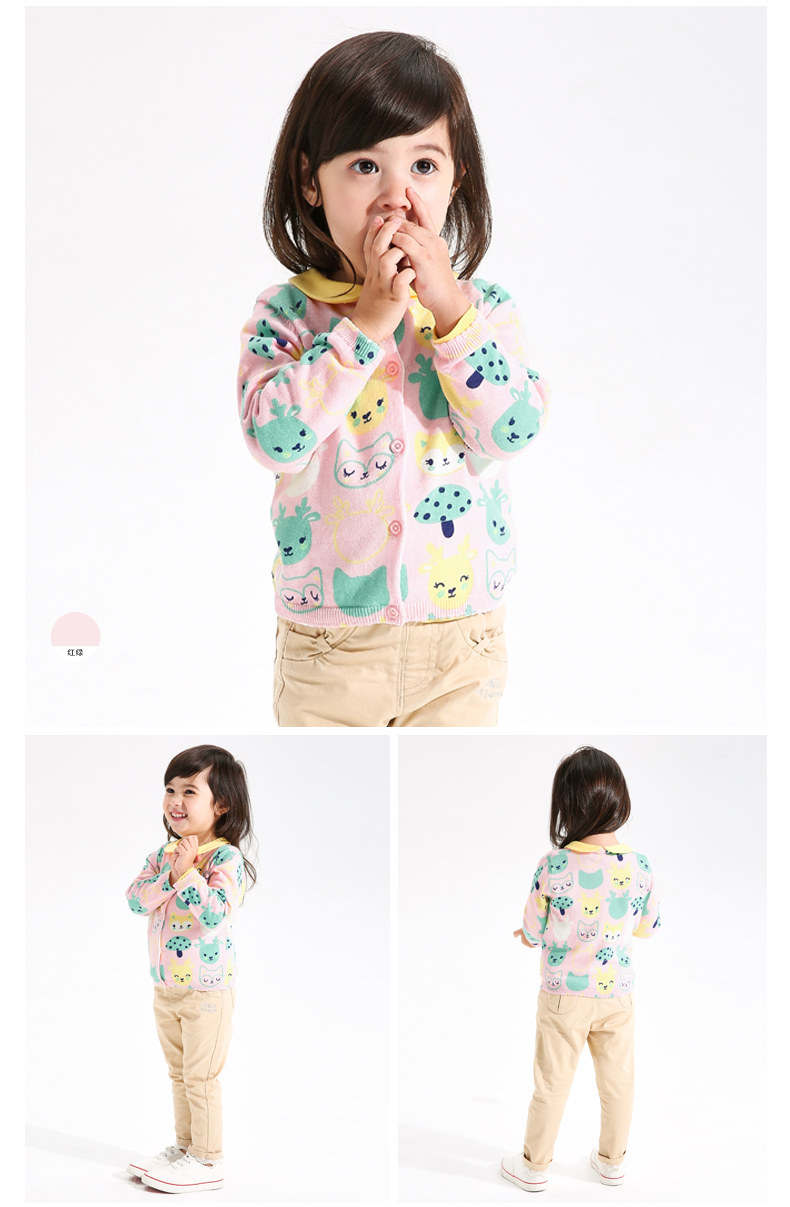 Pull fille à manche longue - Ref 2104774 Image 13