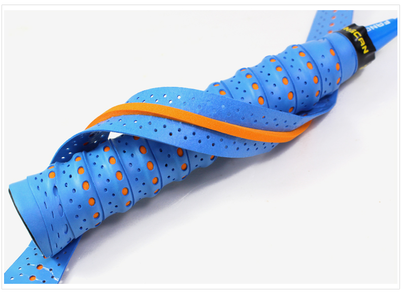 Cầu lông vỗ tay hai màu keel tay gel net vỗ cá 竿 mồ hôi ban nhạc quanh co gắn chống trượt băng 5 vợt lining