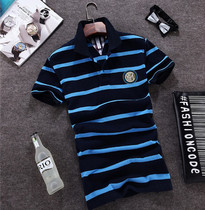 Inter Milan fan supplies souvenirs Inter Milan fans short sleeve T-shirt Inter Milan cotton T-shirt