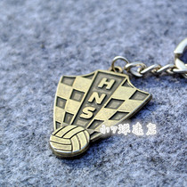 European Cup fan supplies Souvenir gifts Croatia National Team Croatia team keychain