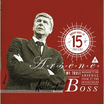 Arsenal fan supplies souvenirs Inter Milan Arsenal Wenger retro poster (with photo frame)