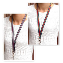 No Elastic Cell Phone Chain Hanging Neck Work Card Chest Medal Student Key Document Card No Le Neck Custom Made A Hanging Rope