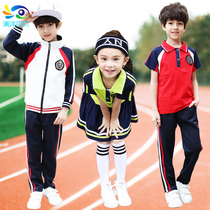 Spring Autumn Summer Childrens Performance Class Clothes Elementary School Childrens School Uniform For Men And Women Sports Three Suits Kindergarten Clothes Teachers Wear