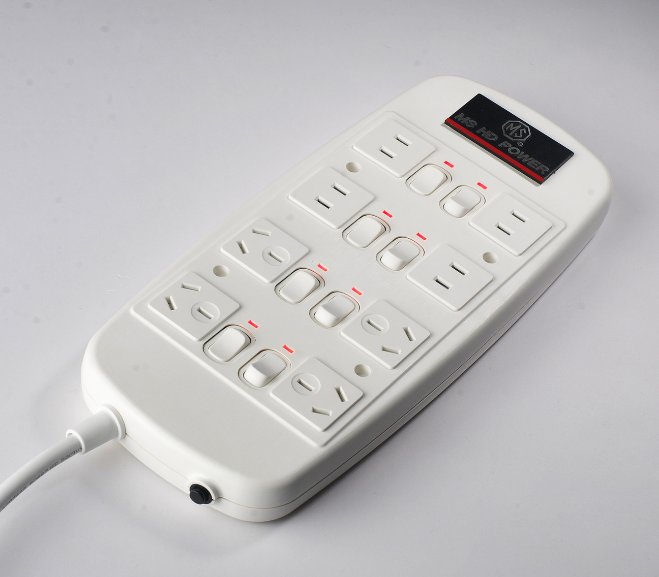 UK Wancheng MS-1323 Home Family Music Fever HIFI Sound Eight Lightning Safety Power Sockets