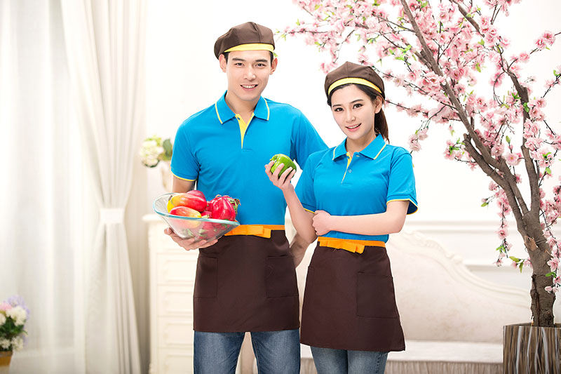 Uniforme de cuisinier en polyester - Ref 1908682 Image 20