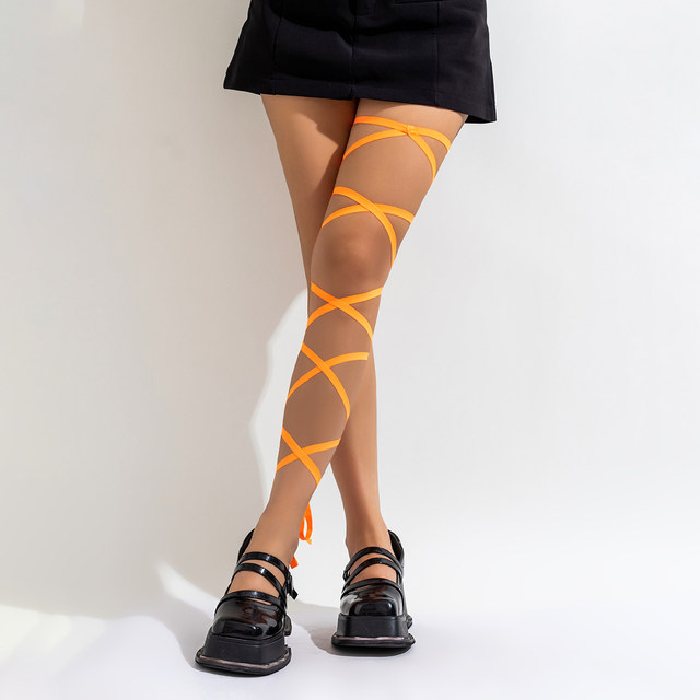 Circle love wrapped elastic thigh chain for women European and American ພາກຮຽນ spring ແລະ summer ງ່າຍດາຍ sexy trendy ຄົນອັບເດດ: ການຕົບແຕ່ງຂາ