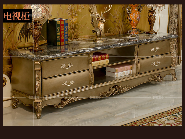 Biệt thự sang trọng phòng khách sofa da sofa nội thất ghế sofa da kết hợp sẵn sàng châu Âu sofa gỗ rắn 123 - Ghế sô pha sopha giá rẻ