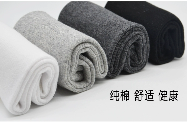 Vớ mùa hè của nam giới vớ cotton vớ mỏng vớ miệng nông vớ vô hình vớ thuyền vớ trắng nam ngắn vớ ống