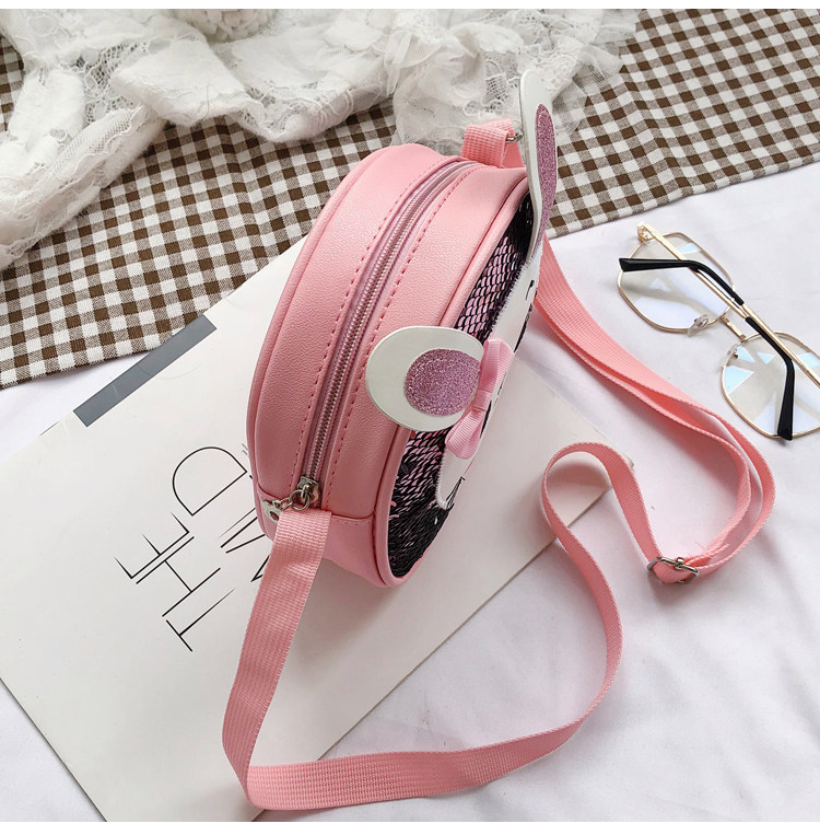 Children's small bag 2020 New style fashionable sequined infant and toddler small backpack Cute cartoon girl single-shoulder crossbody bag undefined