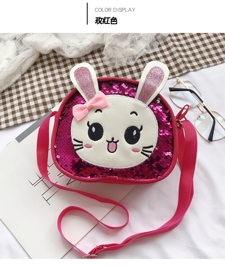 Children's small bag 2020 New style fashionable sequined infant and toddler small backpack Cute cartoon girl single-shoulder crossbody bag undefined