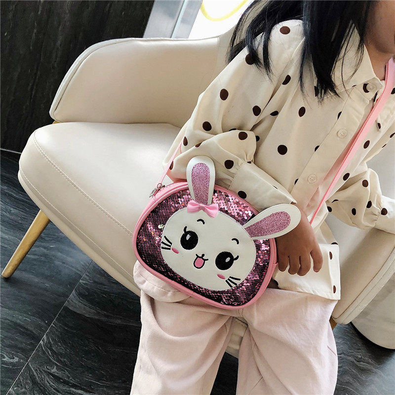Children's small bag 2020 New style fashionable sequined infant and toddler small backpack Cute cartoon girl single-shoulder crossbody bag undefined