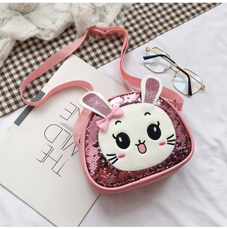 Children's small bag 2020 New style fashionable sequined infant and toddler small backpack Cute cartoon girl single-shoulder crossbody bag undefined