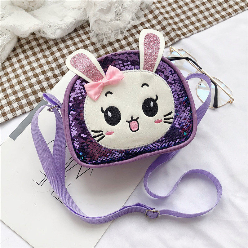 Children's small bag 2020 New style fashionable sequined infant and toddler small backpack Cute cartoon girl single-shoulder crossbody bag undefined