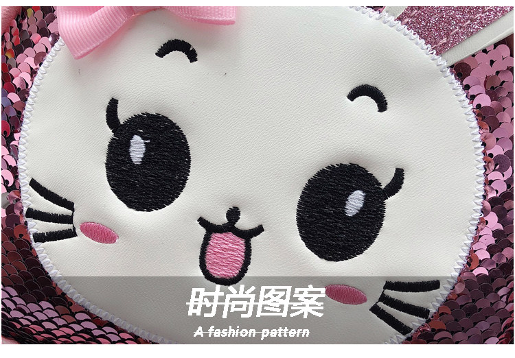 Children's small bag 2020 New style fashionable sequined infant and toddler small backpack Cute cartoon girl single-shoulder crossbody bag undefined