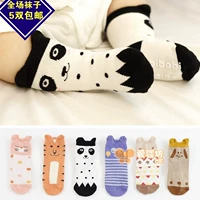 Mùa xuân và mùa thu Vớ động vật nhỏ Cotton Hoạt hình ba chiều Trẻ em Bít tất Bé Baby Vớ bé 0-1-3 Năm shop thời trang trẻ em