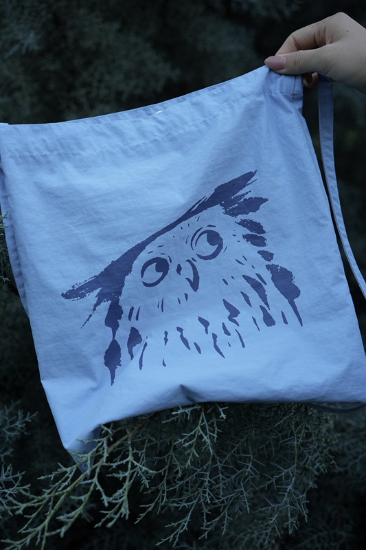 Matsuno Animal|Brown Fish Owl Waterproof Ultra-Light Original Canvas Crossbody Bag Matsuno Animal|Brown Fish Owl Waterproof Ultra-Light Original Canvas Crossbody Bag