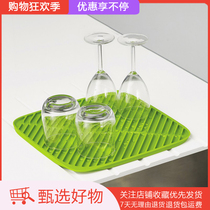 Draining mat insulation mat soft rubber placemat pat water mat creative living room hollow water coaster DrainingMat