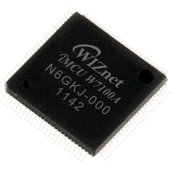 WIZNET W7100A chip W7100 chip QFP100 Ethernet module chip brand new original