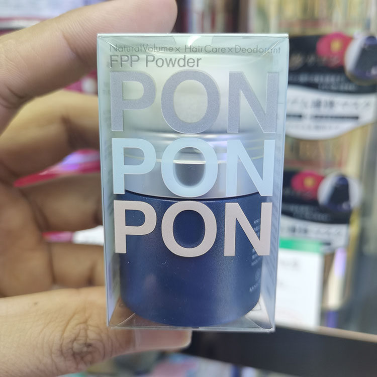 Japan homegrown fujiko ponpon hair fluffy powder puffy powder with fine and soft hair salvation