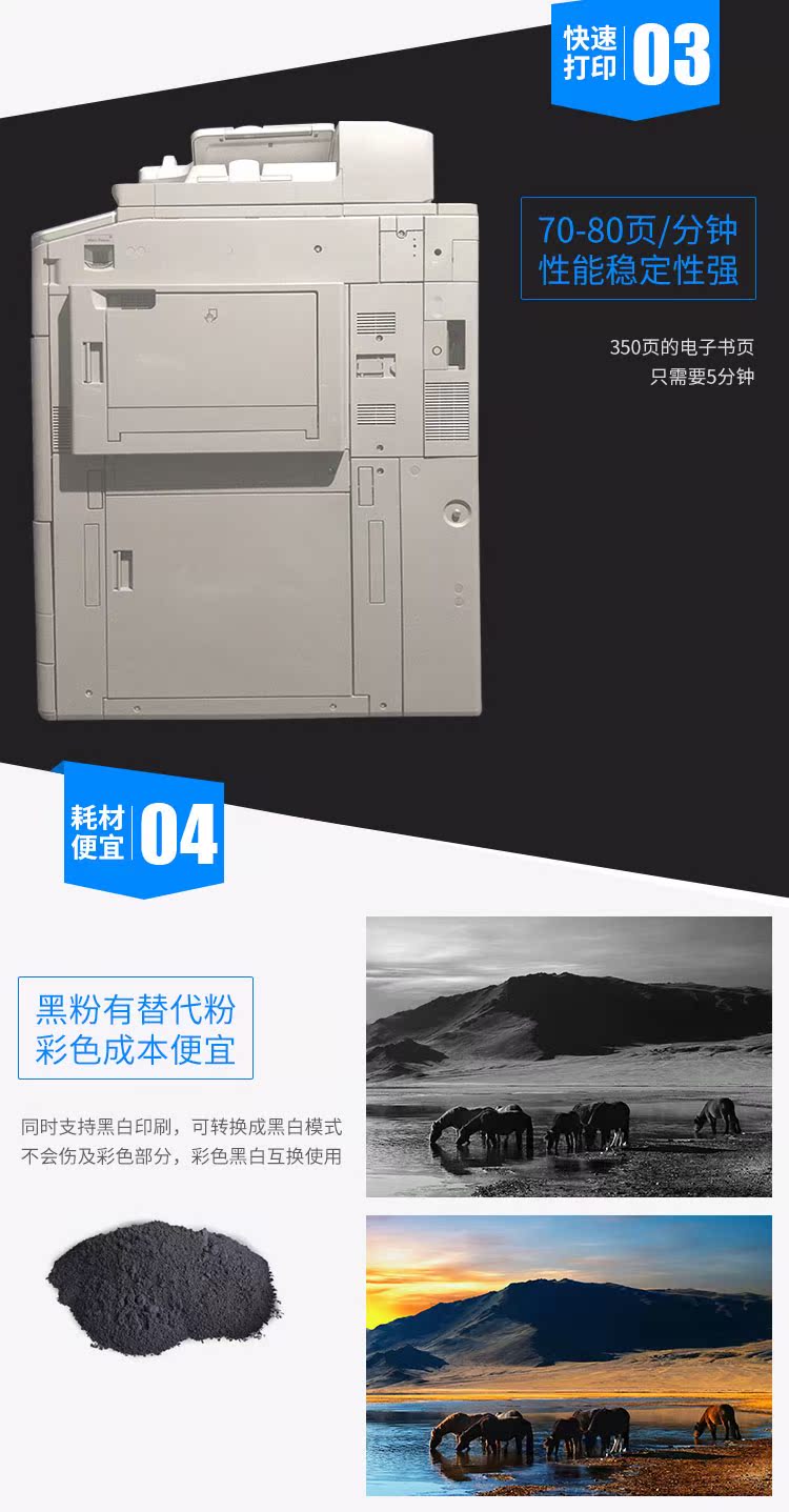 Máy photocopy mới IR-ADV C9270 C9280 Máy photocopy màu / Máy photocopy / Tất cả trong một - Máy photocopy đa chức năng