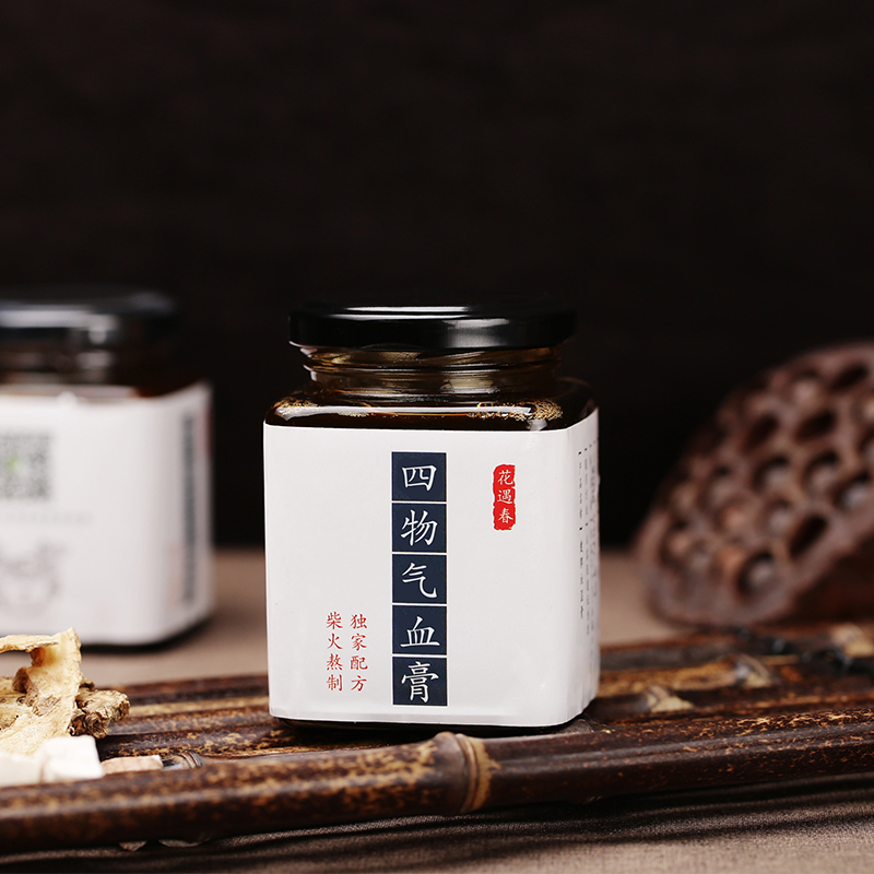 Four things cream qi and blood conditioning menstruation women's cream conditioning menstruation menstruation Palace cold is less