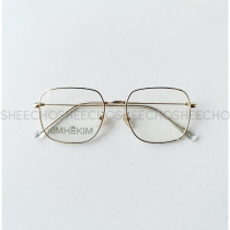 kimhekim designer brand spring and summer SS single LOGO flat mirror female SHEECHO