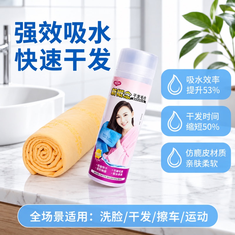Lier's Imitation Deerskin Towel, Suede Glass Cleaning Cloth, Hair Drying Towel, Face Washing Towel, Children's Swimming Sports Towel Lier's Imitation Deerskin Towel, Suede Glass Cleaning Cloth, Hair Drying Towel, Face Washing Towel, Children's Swimming Sports Towel