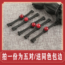 Disc buckle cheongsam button in Chinese style handmade jade in Chinese style Tang fashion retro button ancient clothing accessories