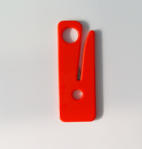 Seat belt cutter car seat belt cutter letter opener red
