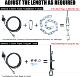 Modified Fitness Equipment DIY LAOSHU Pull-Back Machine for High Pull-Down, Rowing, Triceps, Chest Muscles, Back and Abdominal Muscle Training