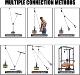 Modified Fitness Equipment DIY LAOSHU Pull-Back Machine for High Pull-Down, Rowing, Triceps, Chest Muscles, Back and Abdominal Muscle Training