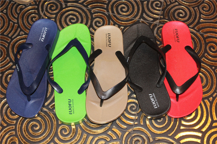 Mùa hè mới thời trang flip-flops Hàn Quốc phiên bản của dép nữ non-slip mang giày bãi biển nam giới và phụ nữ dép giản dị và dép đi trong nhà triều