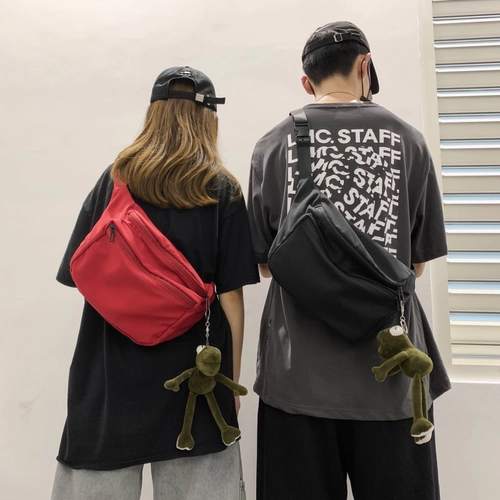 Tide, спортивная нагрудная сумка, универсальная поясная сумка, японская вместительная и большая сумка через плечо для школьников для скалозалания для велоспорта