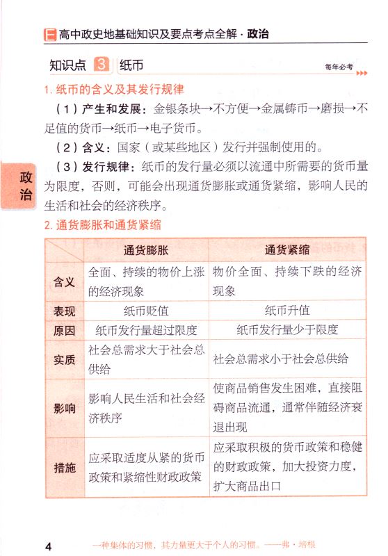 包邮正版 高中政史地 基础知识及要点考点全解 易佰工具书系列 高中 考试必备 必修+选修 文科知识点 一册全掌握 高中生复习工具书