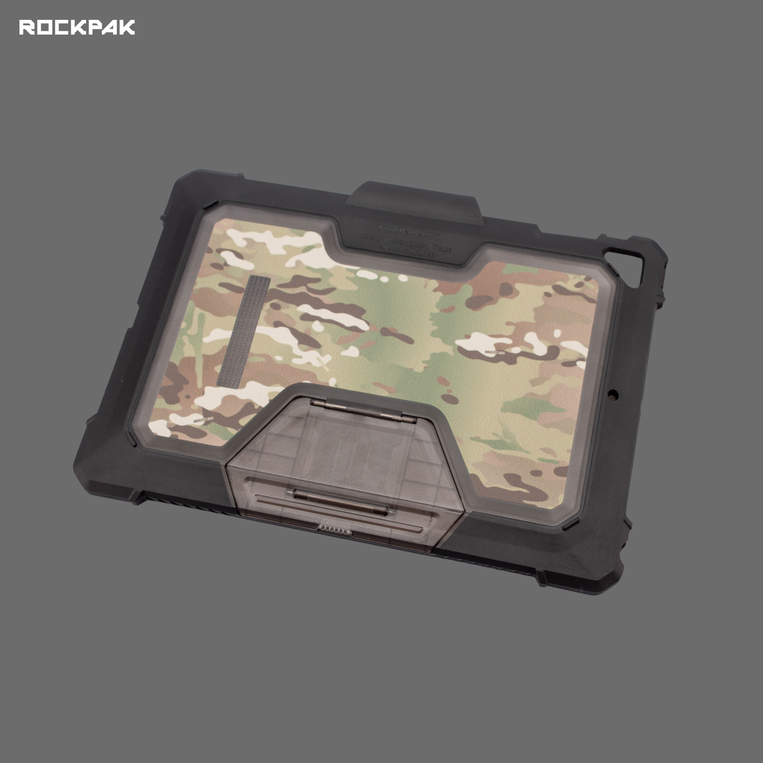 (PSIGEAR OFFICIAL STORE)ROCKPAK FAT BEAR 9 7 INCH IPAD CASE STICKER MC CAMOUFLAGE STICKER